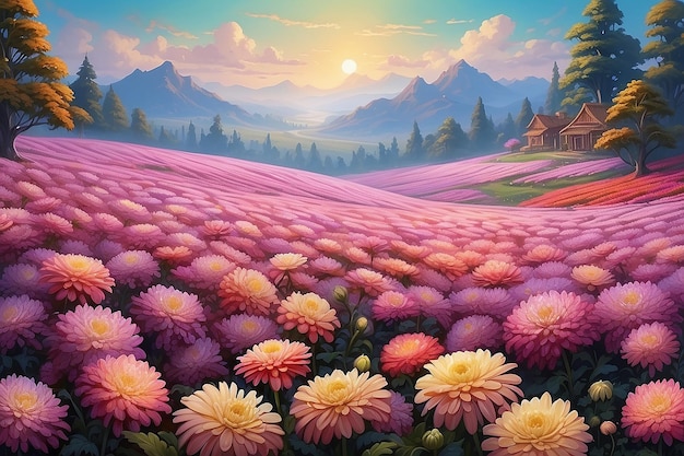 Chrysanthemum Dreamscape