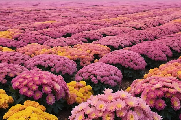 Chrysanthemum droomlandschap