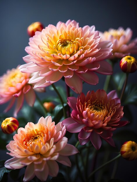 写真 クリスアンテム 花 美しい花