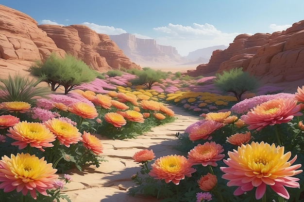 Chrysanthemum-oase