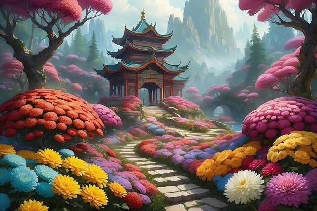 Chrysanthemum Wonderland