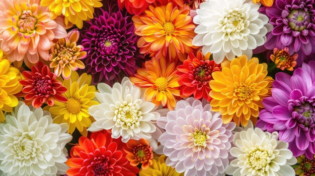 Chrysanthemums Generative AI