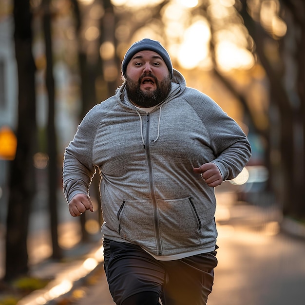 Photo chubby dietitian in stock photography