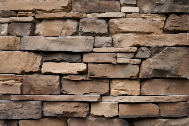 Chunky stone veneer with rustic or modern style building materials