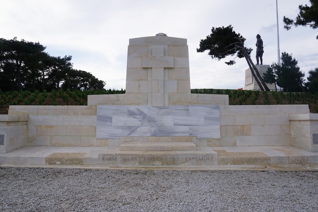 Chunuk Bair begraafplaats voor Nieuw-Zeelandse soldaten