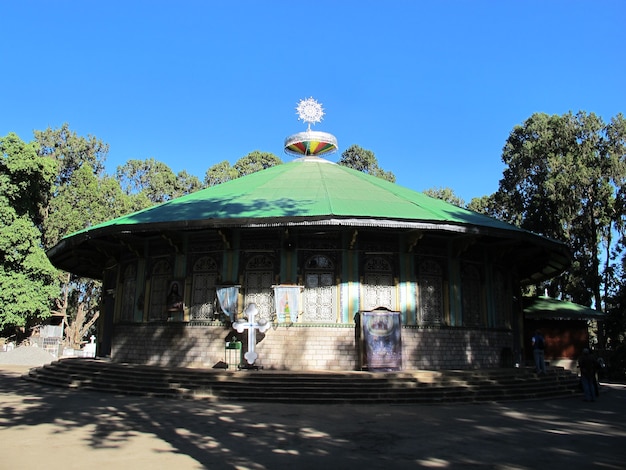 Foto la chiesa di addis abeba, in etiopia