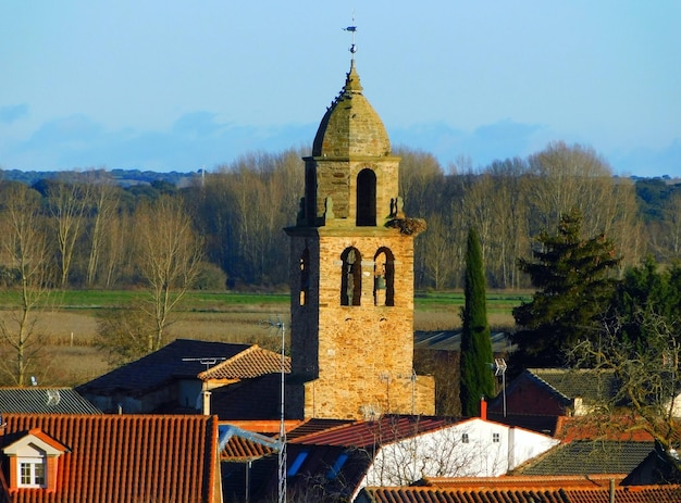 church in Alija del Infantado Leon Spain