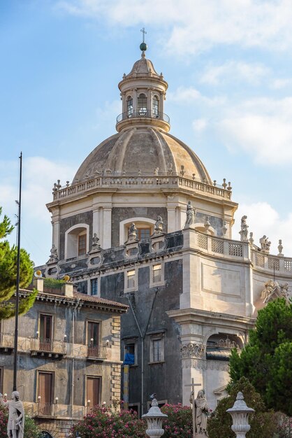 Photo church of the badia di sant'agata in catania