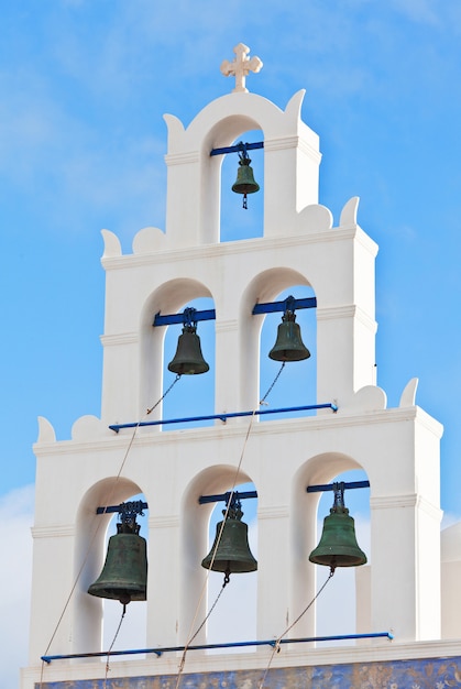 Церковный колокол в Санторини