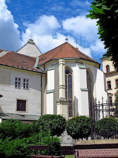 The church in Bratislava, Slovakia