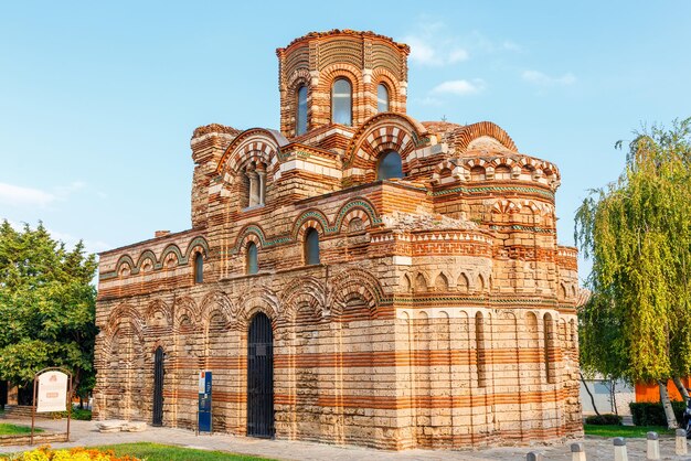 Photo church of christ pantocrator in old nessebar