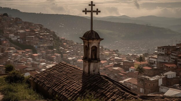 A church in the city of rio de janeiro