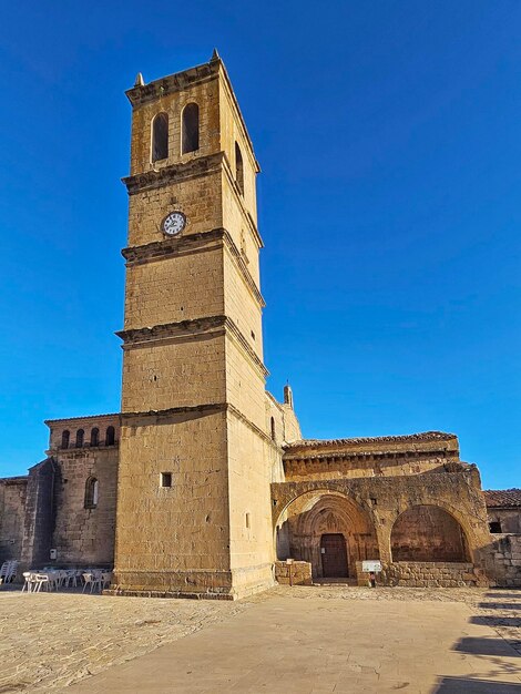 Church of El Salvador in Aguero province of Huesca