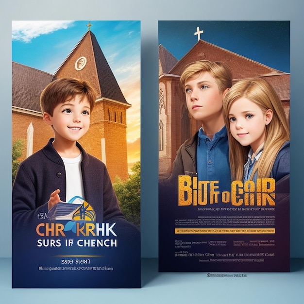 Photo church flyer church conference 8k resolution poster design flyer templates