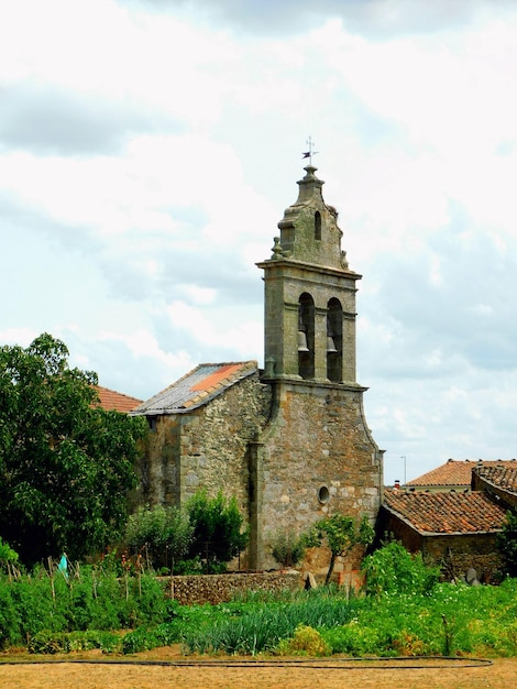 Photo church of gallegos del campo in spain