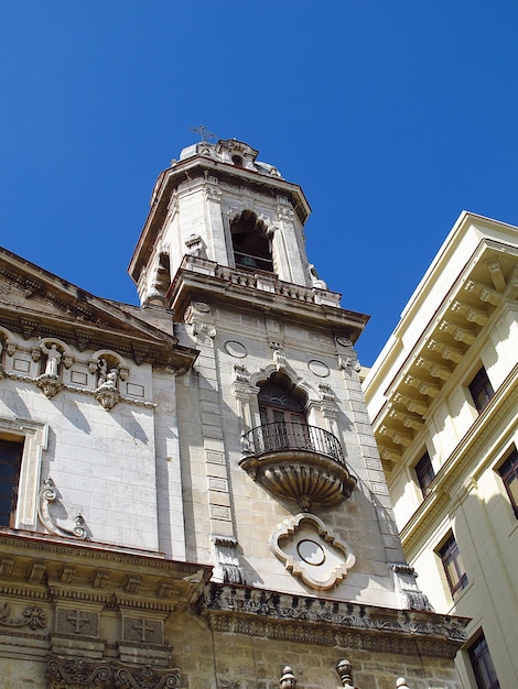 The church in Havana, Cuba