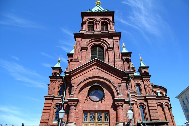 Церковь в Хельсинки, Финляндия.