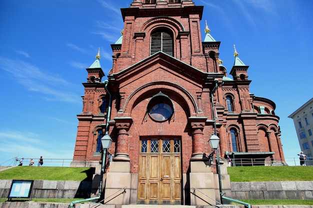 The church in Helsinki Finland