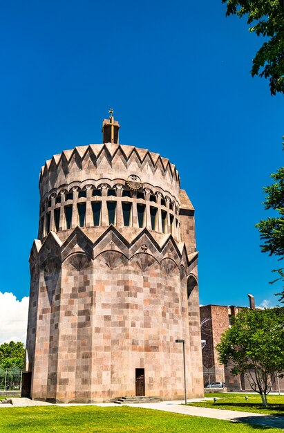 The church of the holy archangels in vagharshapat, armenia