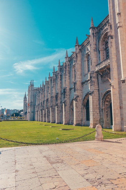 Chiesa all'interno a belem lisbona