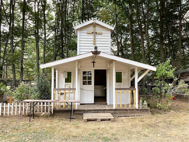 Foto chiesa di lubbock, città occidentale di lommersum, germania