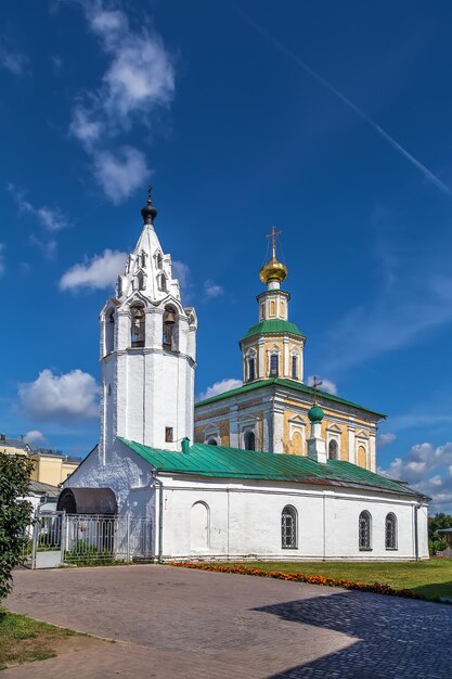 Church of the martyr george the victorious in vladimir city center russia