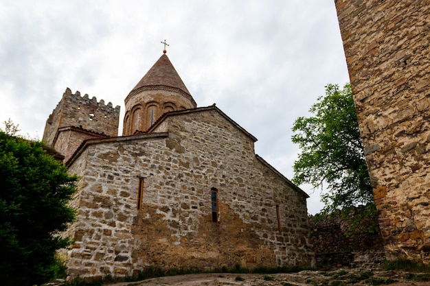 Church of Mother of God in Ananuri fortress, Georgia