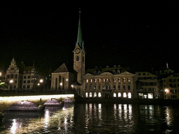 Church at night