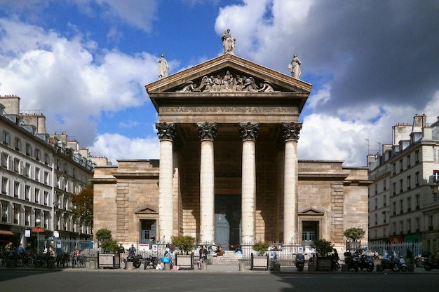 The Church of Notre Dame de Lorette is a neoclassical church in the 9th arrondissement of Paris