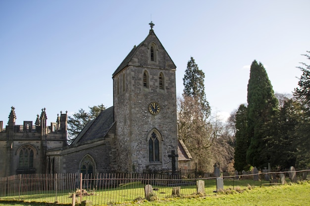 Photo church in peak district uk