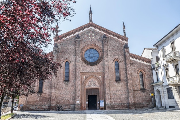 Photo the church of s cristoforo in vigevano