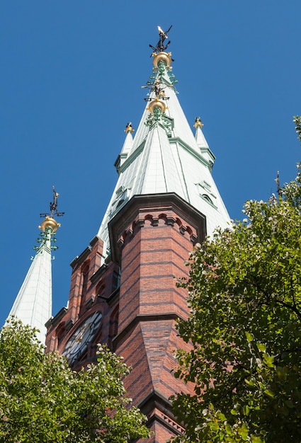 The Church of Saint Clare in central Stockholm, Sweden