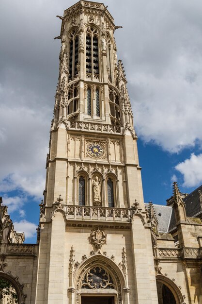 The Church of SaintGermainl'Aux errois Paris France