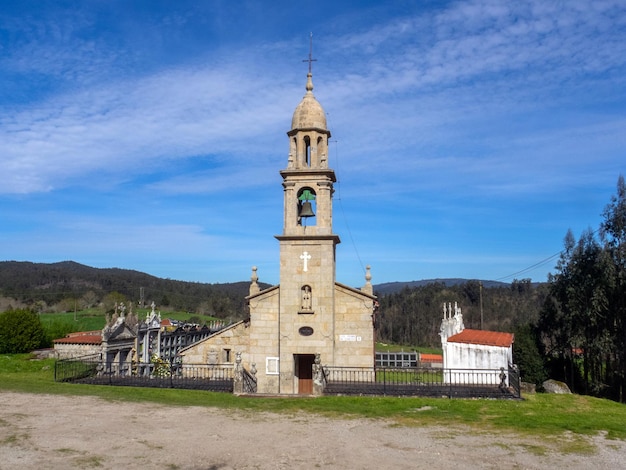 Church of san pedro de fiopans 18th century a baa a corua spain