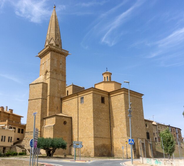 Church of San Pedro de Olite built in the 12th century and with renovations until the 18th century