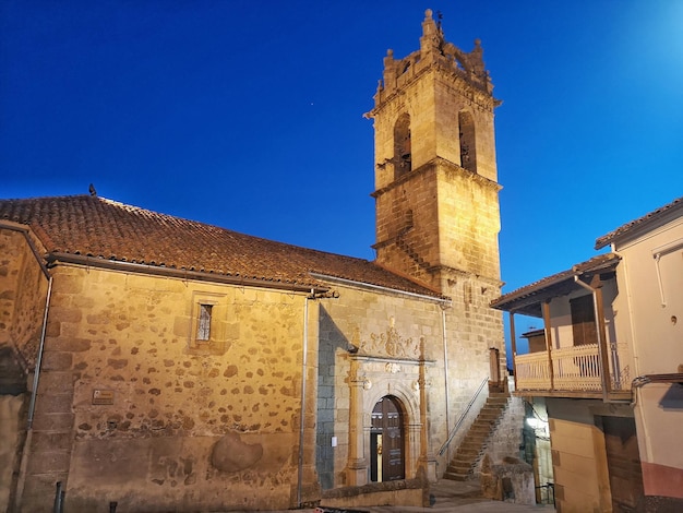 Church of Santa Maria in Banos de Montemayor Extremadura