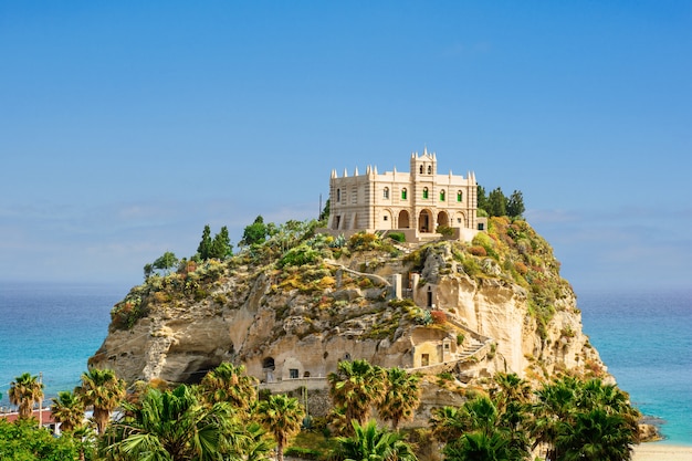 Church Santa Maria dell'Isola. Tropea, Calabria, Italy