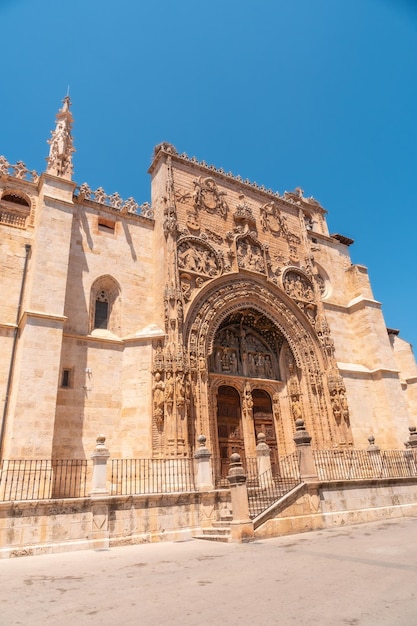 The church of Santa Maria la Real in Aranda de Duero in the province of Burgos Spain