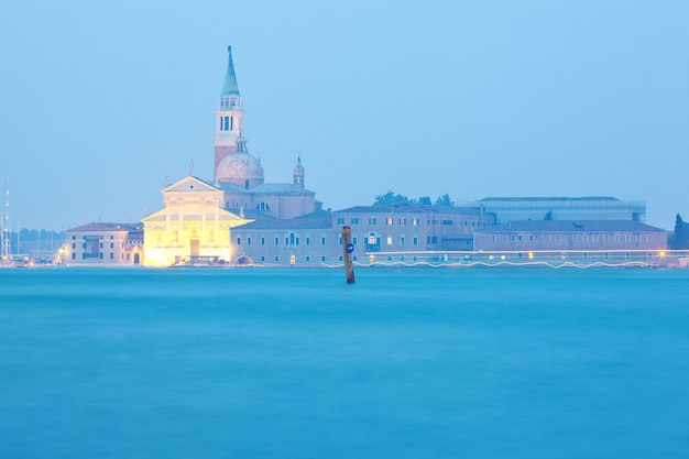 The church of santissimo redentore in venice landscape