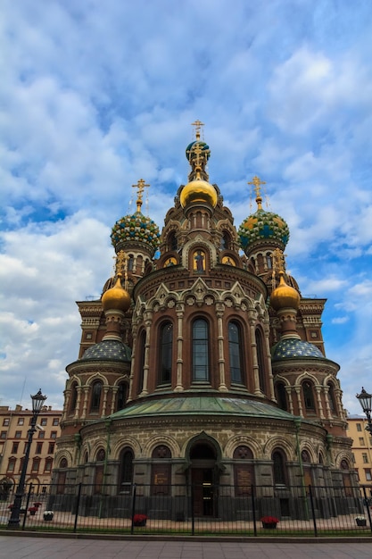 Church of the savior on blood saintpetersburg russia