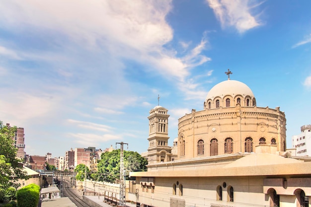 Церковь Святого Георгия в коптском районе Каира Старого Каира, Египет