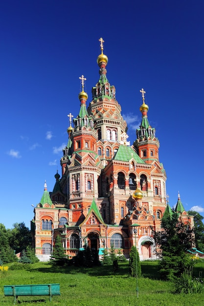 Church of St. Peter and Paul Church, Peterhof, Saint Petersburg, Russia