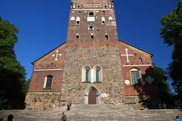 The church in Turku Finland