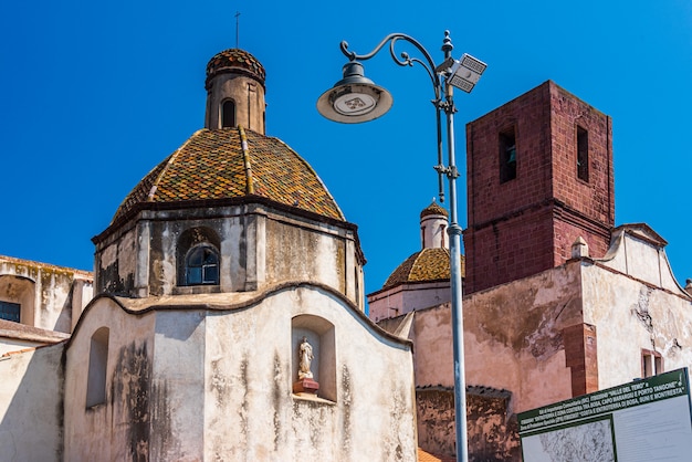 Church in the village of Bosa