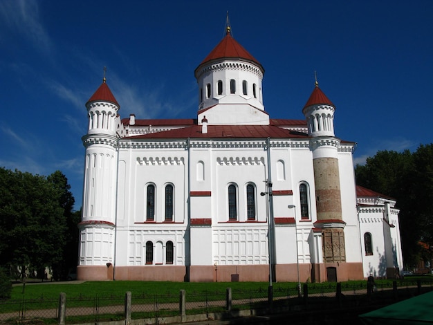 The church in Vilnius city Lithuania