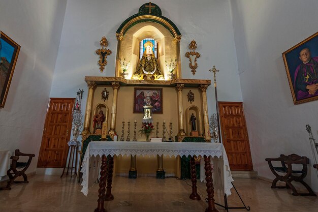 Church of the virgin of the dolores in fonelas granada