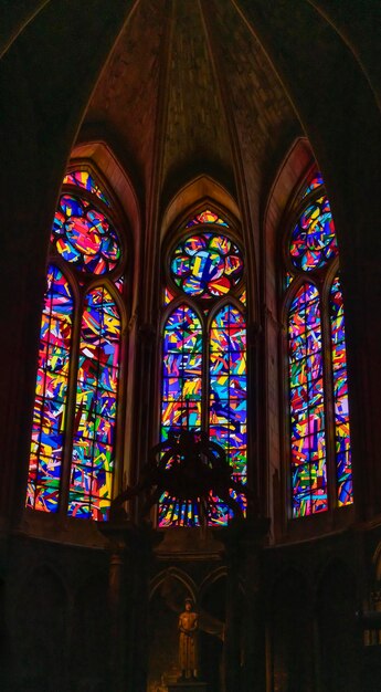 Church window at Reims Cathedral