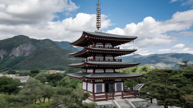 Chureito pagoda