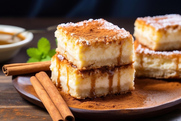 Churro Cheesecake Bars Mexican Dessert