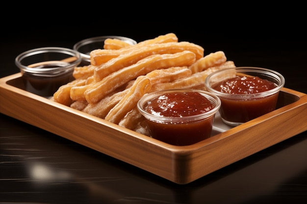 Foto churros delight crispy bliss